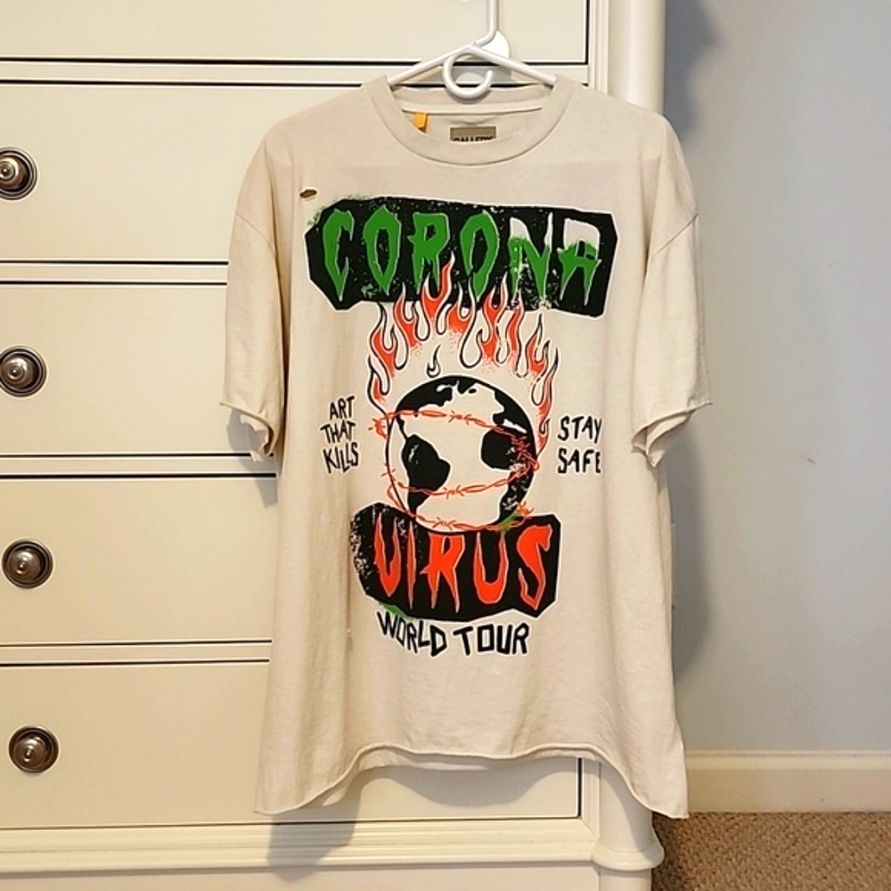 Gallery Dept. - Corona Virus World Tour - distressed tee